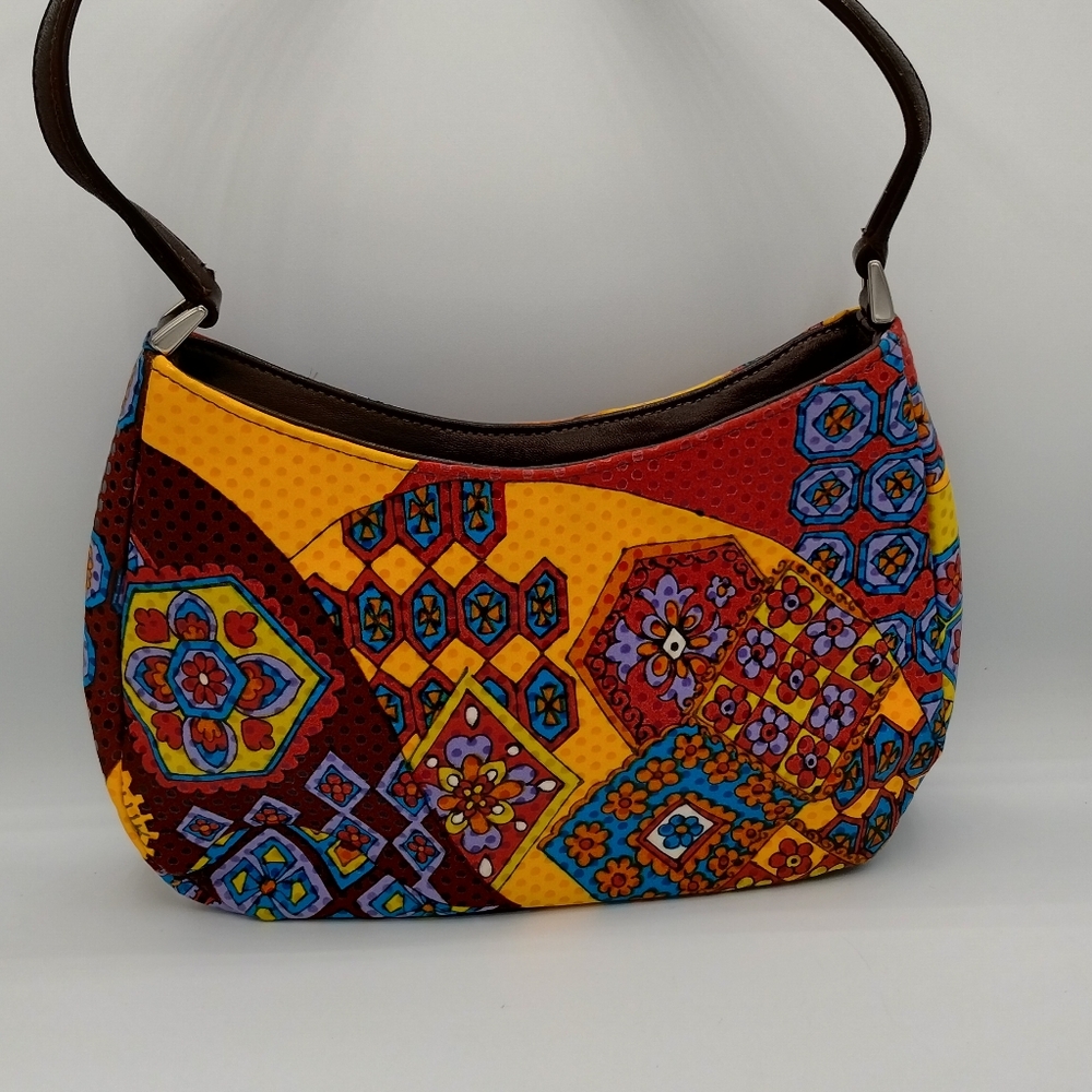 Women's multicolor unbranded medium size purse